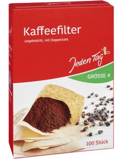 Jeden Tag Kaffeefilter Größe 4