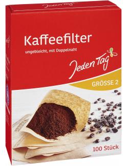 Jeden Tag Kaffeefilter Größe 2