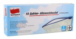 Quickpack Gefrier-Allzweckbeutel mit Reißverschluss 1 Liter