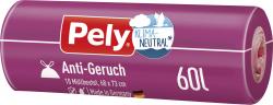 Pely Zugband-Müllbeutel 60 Liter Anti-Geruch