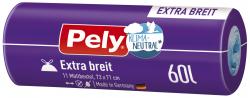 Pely Zugbandbeutel Extra breit 60 Liter