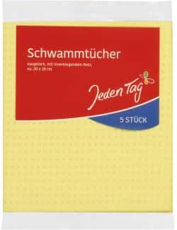 Jeden Tag Schwammtücher 5 Stück