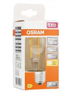 Osram LED Star Classic A 60W E27 warmweiß