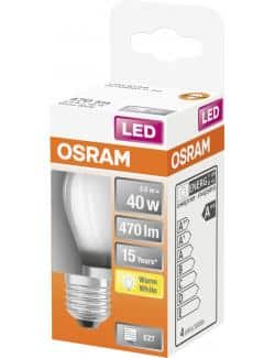 Osram LED Star Classic P 4W E27 warmweiß