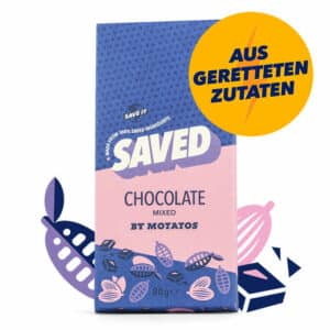 SAVED By Motatos 3 x Mix Schokolade