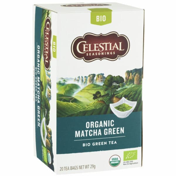 Celestial Seasonings 2 x BIO Grüner Tee mit Matcha