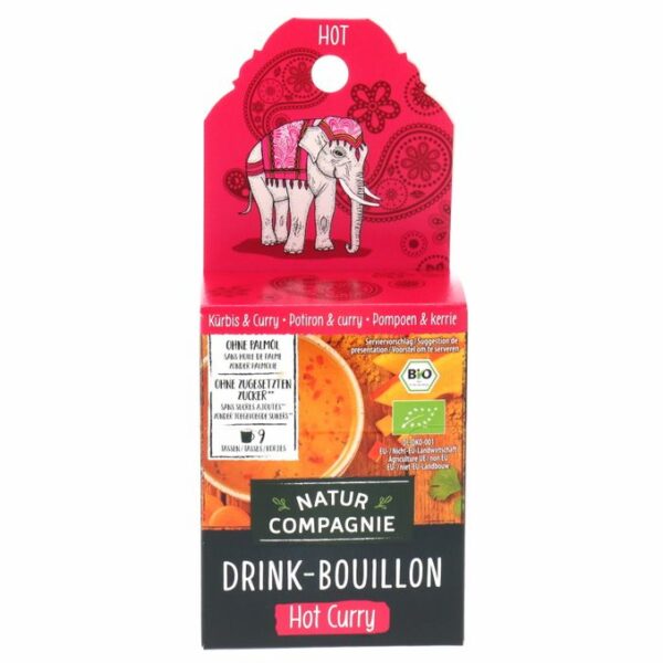 Natur Compagnie BIO Drink Bouillon Hot Curry