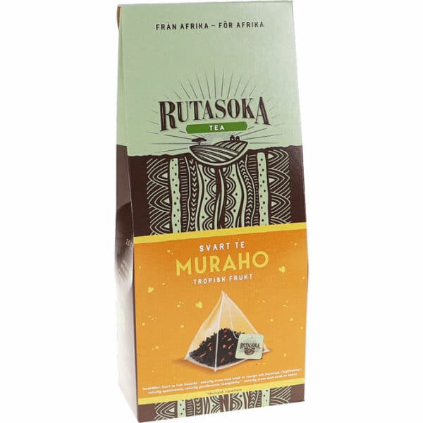 Rutasoka BIO Schwarzer Tee Muraho Tropische Früchte