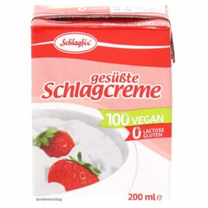 Schlagfix 2 x Gesüßte Schlagcreme