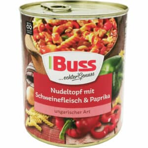 Buss Nudeltopf mit Schweinefleisch & Paprika