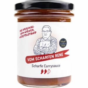 Vom scharfen Rene Currysauce