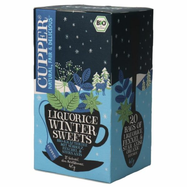 Cupper BIO Kräutertee Liquorice Winter Sweets