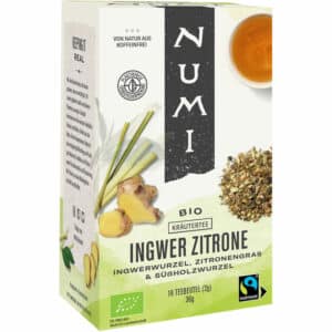 NUMI BIO Kräutertee Ingwer Zitrone