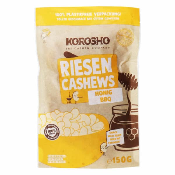 Korosho Riesen Cashews Honey BBQ