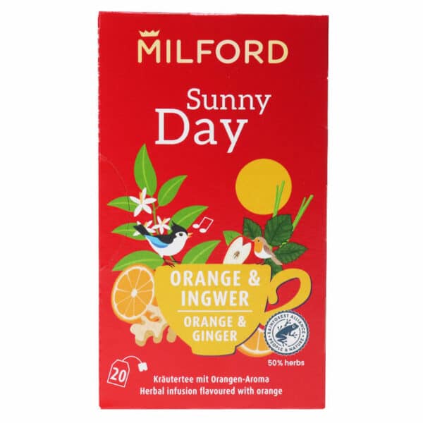 Milford Tee Orange & Ingwer