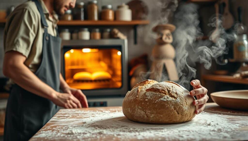 Brot backen mit Dampf Brot backen mit Dampf